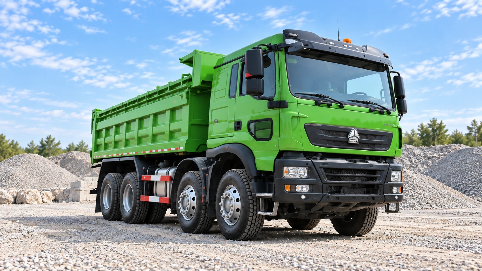 Dump trucks